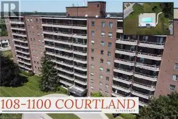 1100 COURTLAND Avenue Unit# 108, Kitchener, Ontario N2C2H9, 2 Bedrooms Bedrooms, ,1 BathroomBathrooms,Condo,For Sale,COURTLAND,40630182