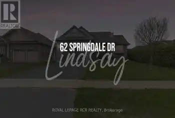 62 Springdale Drive, Kawartha Lakes (Lindsay), Ontario K9V4R1, 3 Bedrooms Bedrooms, ,3 BathroomsBathrooms,All Houses,For Sale,Springdale,X9285244