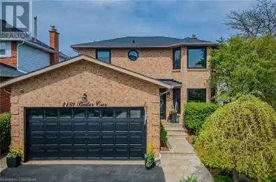 2189 BADER Crescent Burlington Ontario L7P4N4