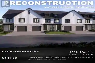 1175 RIVERBEND Road Unit# 70 London Ontario N6K0L2