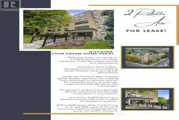 2 Ridelle Avenue Unit# 105, Toronto (Forest Hill North), Ontario M6B1H4, 1 Bedroom Bedrooms, ,1 BathroomBathrooms,Condo,For Rent,Ridelle,C9393690