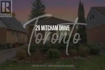 29 Mitcham Drive, Toronto (Alderwood), Ontario M8W2J6, 3 Bedrooms Bedrooms, ,2 BathroomsBathrooms,All Houses,For Sale,Mitcham,W10414240