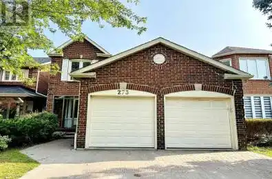 273 Spring Gate Boulevard Vaughan (Crestwood-Springfarm-Yorkhill) Onta