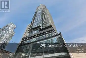 290 Adelaide Street Unit# 3503, Toronto (Waterfront Communities), Ontario M5V0P3, ,1 BathroomBathrooms,Condo,For Sale,Adelaide,C10422068