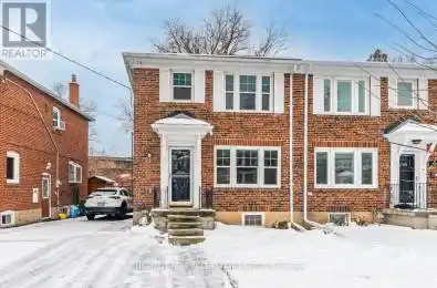 21 Thursfield Crescent Toronto (Leaside) Ontario M4G2N4