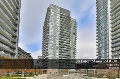 38 Forest Manor Road Unit# 1301 Toronto C15 Ontario M2J 0H4